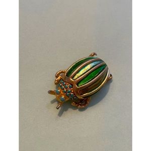 Vintage Beetle Brooch